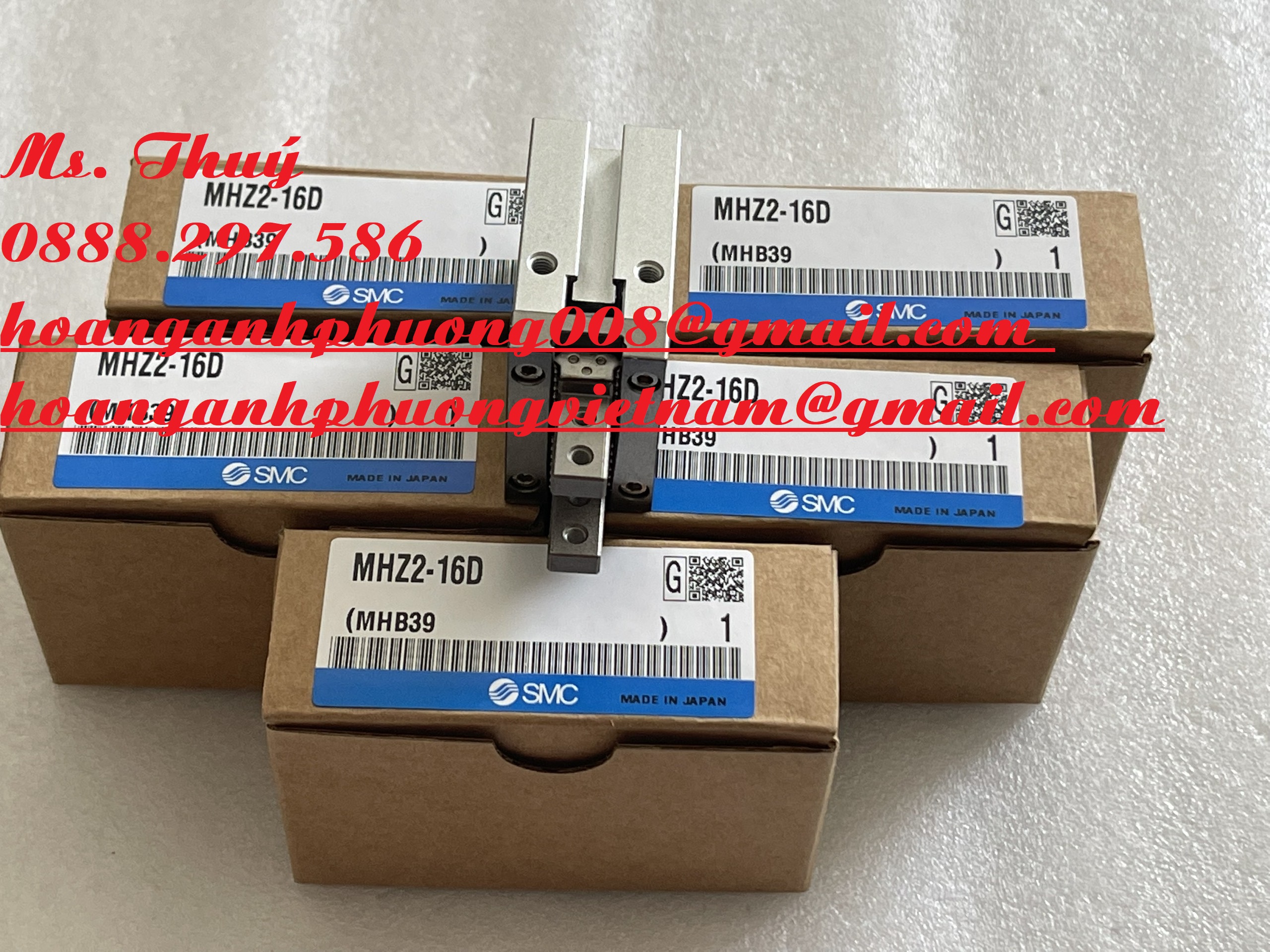 Xy lanh kẹp SMC MHZ2-16D - Giao toàn quốc, BH 12 tháng